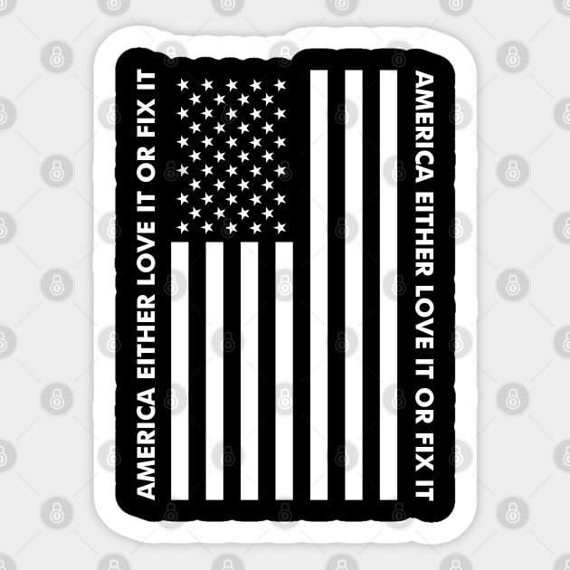 Full Grid Vertical - Dark Background Sticker by Vector Deluxe